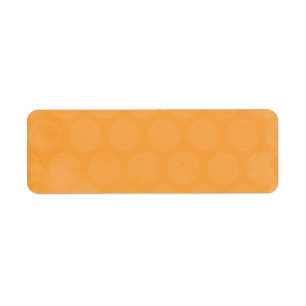 BIG POPSICLE ORANGE SUMMER POLKADOTS CIRCLES POLKA