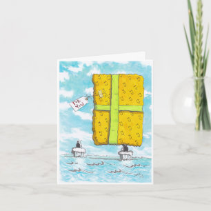 Big Present Birthday Card
