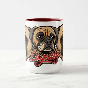 Big Pug Mug by Phil Elmore