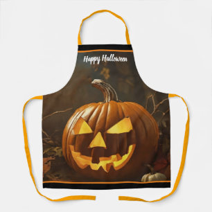 Big Pumpkin Halloween Collection Apron