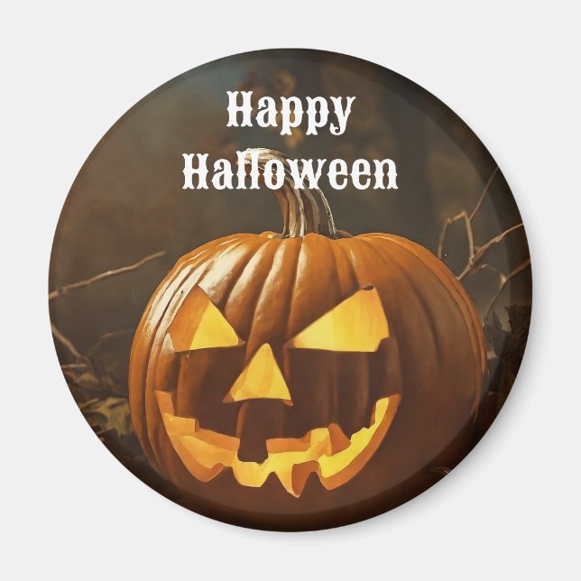 Big Pumpkin Halloween Collection Magnet (Front)