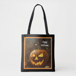 Big Pumpkin Halloween Collection Tote Bag
