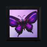 Big Purple Butterfly Gift Box<br><div class="desc">Big Purple Butterfly</div>