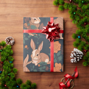 Big Rabbit Mosaic Colourful Personalized Pattern Wrapping Paper