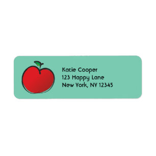 Big Red Apple Drawing