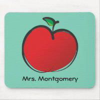 Big Red Apple Personalized