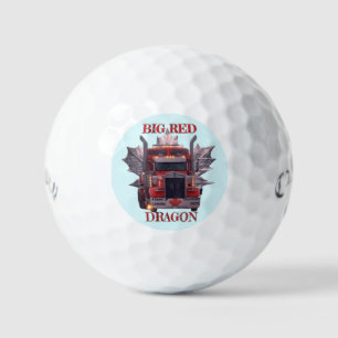 BIG RED DRAGON GOLF BALLS