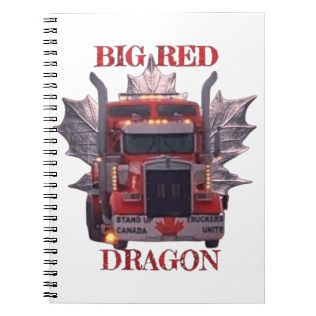 BIG RED DRAGON NOTEBOOK (Front)