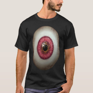 Big Red Eyeball Creepy Spooky Eye  Halloween Costu T-Shirt