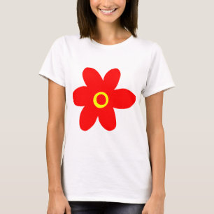 Big Red Flower T-Shirt