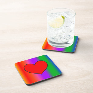 Big Red Heart Coaster