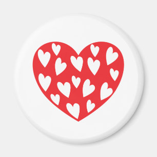 Big Red Heart Magnet