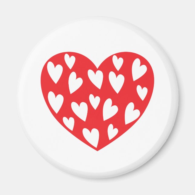 Big Red Heart Magnet (Front)