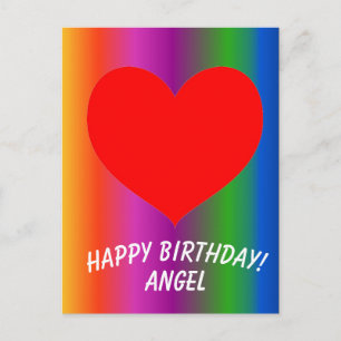 Big Red Heart Postcard