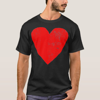 Big Red Heart  Valentine's Day Premium  T-Shirt