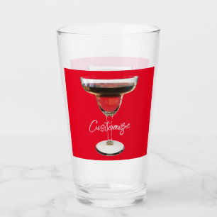 Big Red Margarita Cocktail Drink Thunder_Cove Glass
