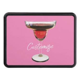 Big Red Margarita Cocktail Drink Thunder_Cove Trailer Hitch Cover