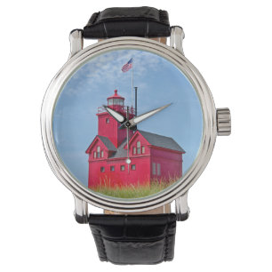 Big Red Michigan Lighthouse Watch