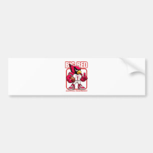Big Red no 1 Bumper Sticker
