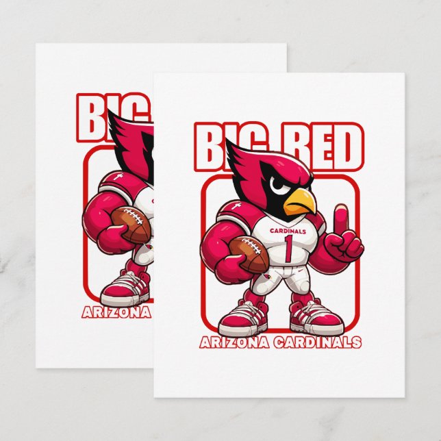 Big Red no 1 Enclosure Card (Front/Back)