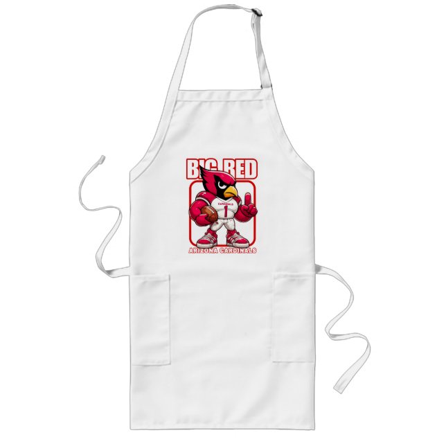 Big Red no 1 Long Apron (Front)