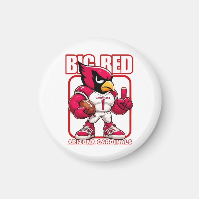 Big Red no 1 Magnet (Front)