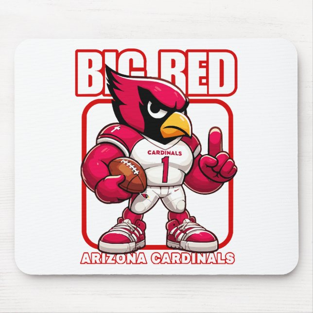Big Red no 1 Mouse Pad (Front)