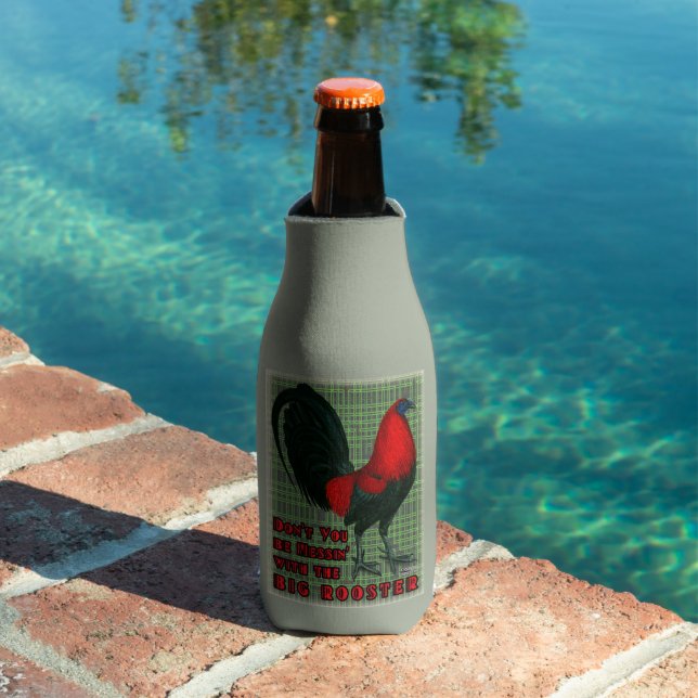 Big Red Rooster Bottle Cooler (In Situ Pool)