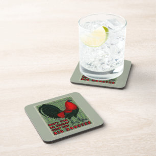 Big Red Rooster Coaster