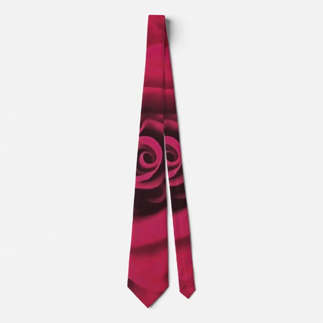 Big Red Rose Tie (Front)