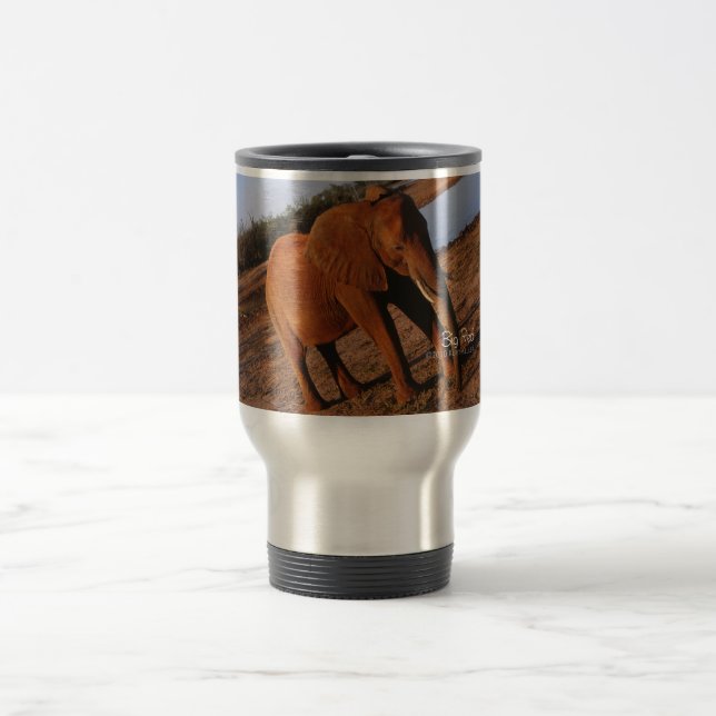 Big Red Travel Mug (Center)