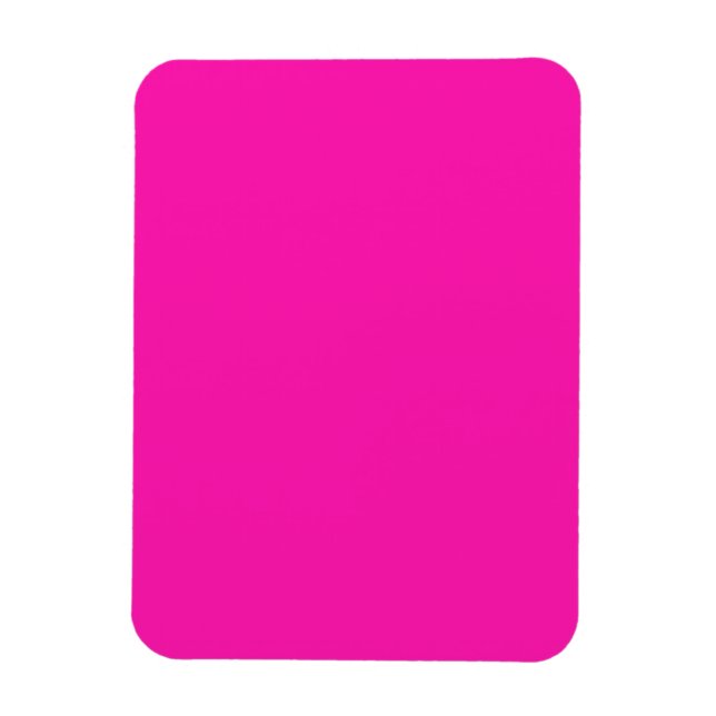 BIG RICH BRIGHT DEEP HOT PINK BACKGROUND WALLPAPER MAGNET (Vertical)