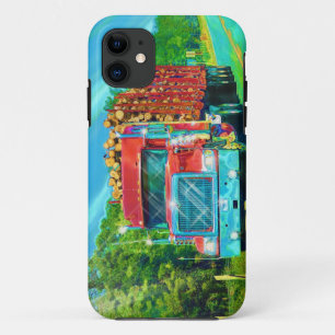 Big Rig, Heavy Transport Vehicle, Truck iPhone 11 Case
