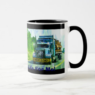 Big Rig, Heavy Transport Vehicle, Truck Mug