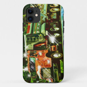 Big Rig Orange Truck Lorry Driver's iPhone 5 Case