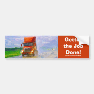 Big Rig Truckers Bumper Sticker Collection