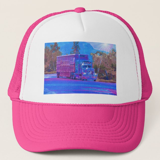 BIG RIGS TRUCK DRIVERS GEAR TRUCKER HATS (Front)