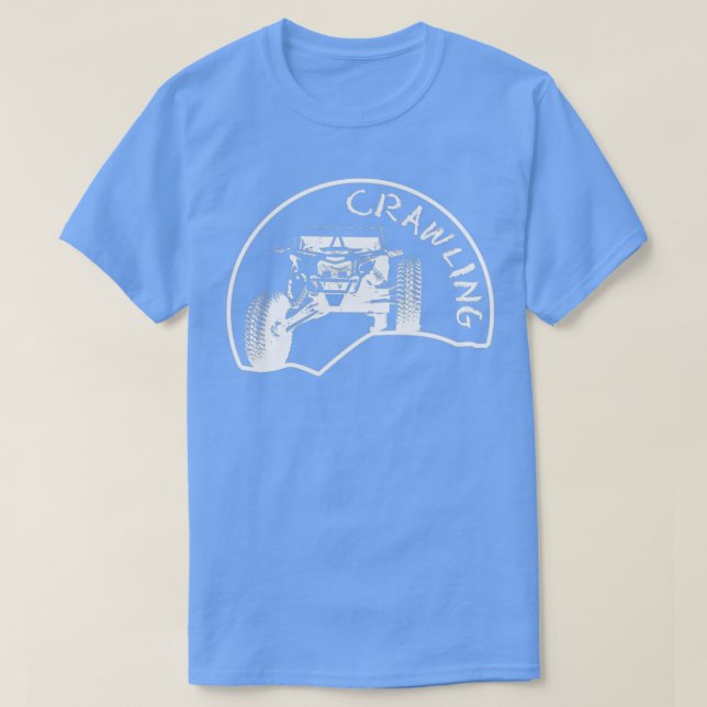 Big Rock crawler crawling or scaling rc truck offr T-Shirt (Design Front)
