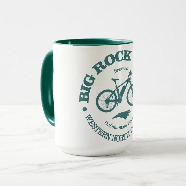 Big Rock Trail (MTB) Mug (Front Left)