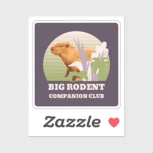 Big Rodent Companion Club Capybara