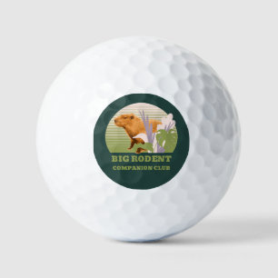 Big Rodent Companion Club Capybara Golf Balls