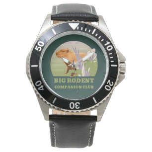 Big Rodent Companion Club Capybara Watch