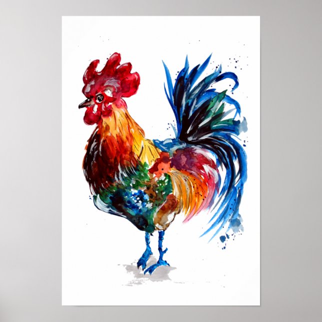 Big Rooster Poster (Front)