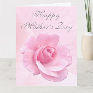 BIG Rose Custom Beautiful Mother's Day Cards