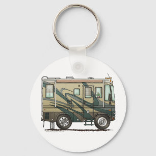 Big RV Camper Key Chains