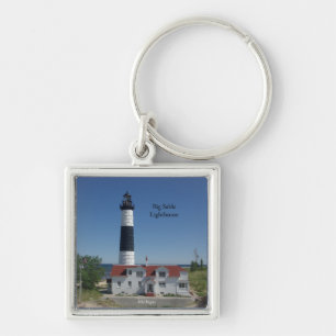 Big Sable Lighthouse prenium key chain