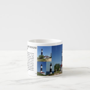 Big Sable Point Lighthouse espresso mug