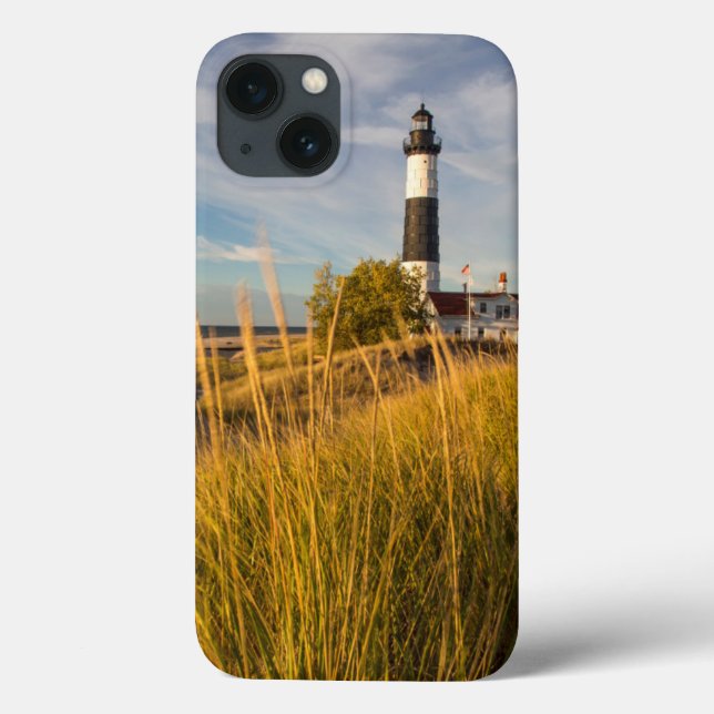 Big Sable Point Lighthouse On Lake Michigan Case-Mate iPhone Case (Back)
