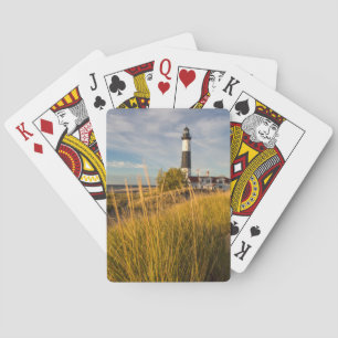 Big Sable Point Lighthouse On Lake Michigan Playing Cards