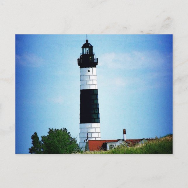 Big Sable Point Lighthouse Postcard (Front)
